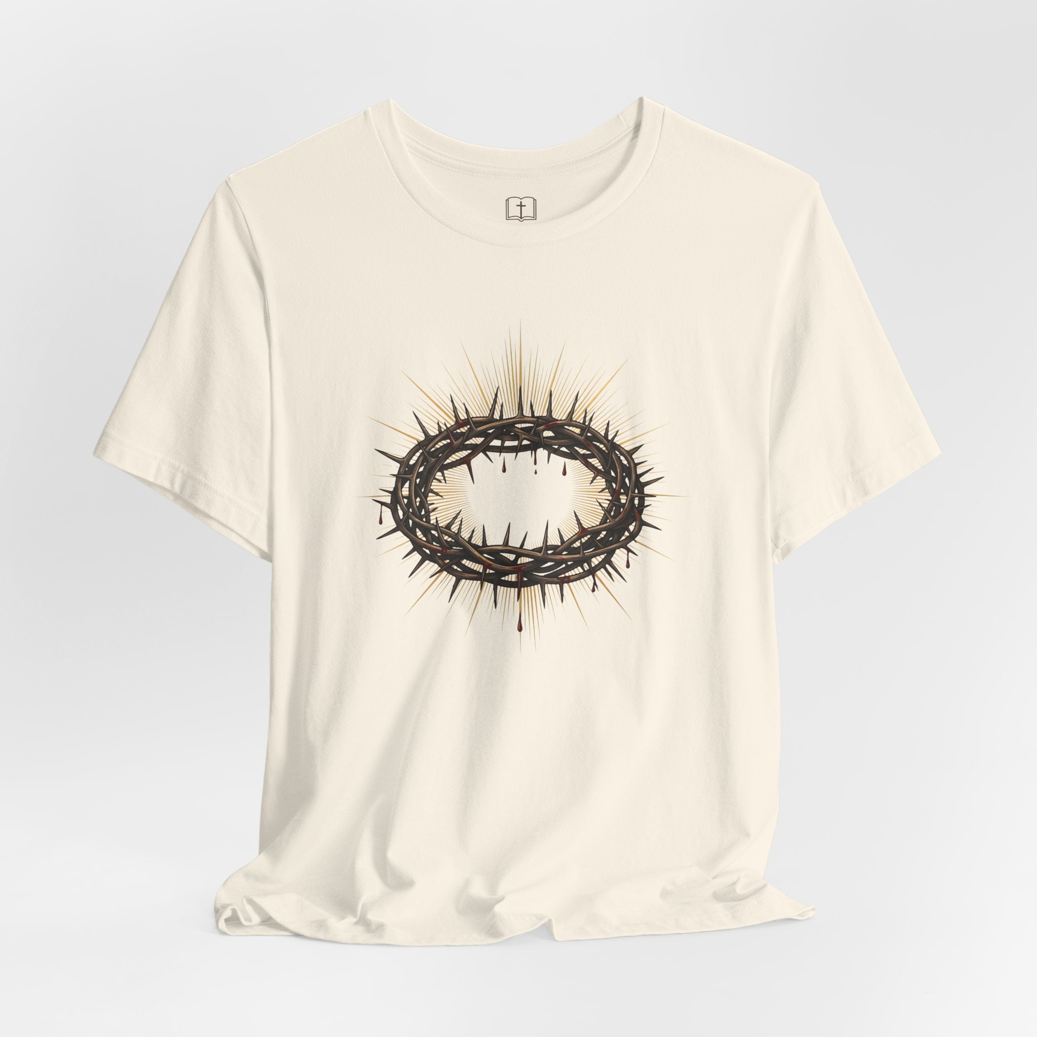 Camiseta para hombre Corona de Espinas de la Sagrada Pasión