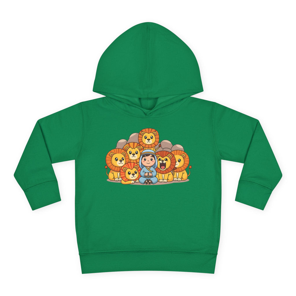 Sudadera con capucha para niños pequeños de Daniel en el foso de los leones | Ropa católica para niños 