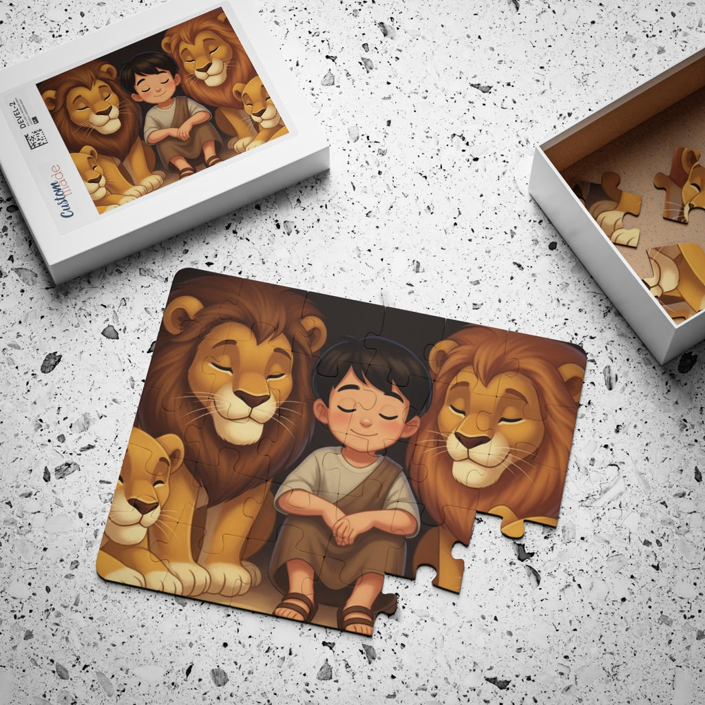 30-Piece Kids Puzzle — Daniel in the Lions Den Toddlers & Preschoolers