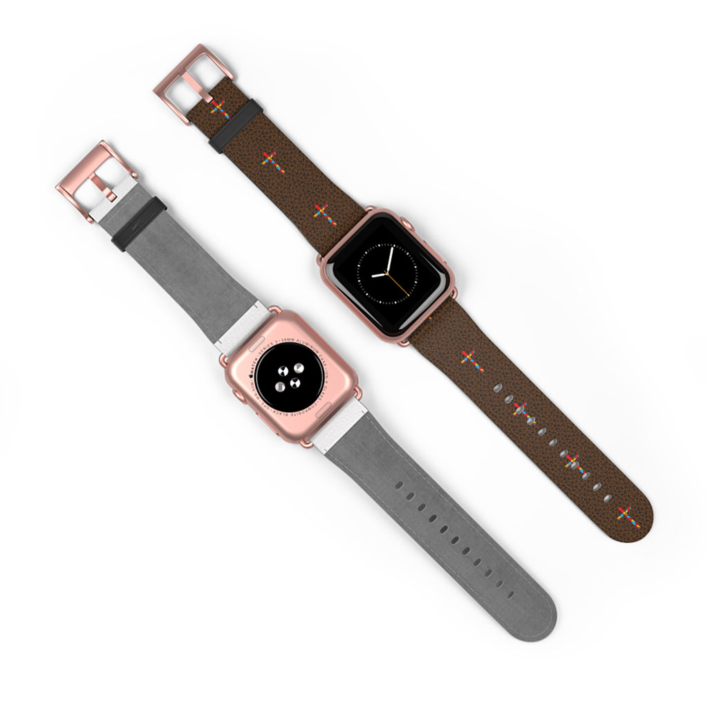 Correa para Apple Watch con la Cruz de San José (Edición del Padre Católico)