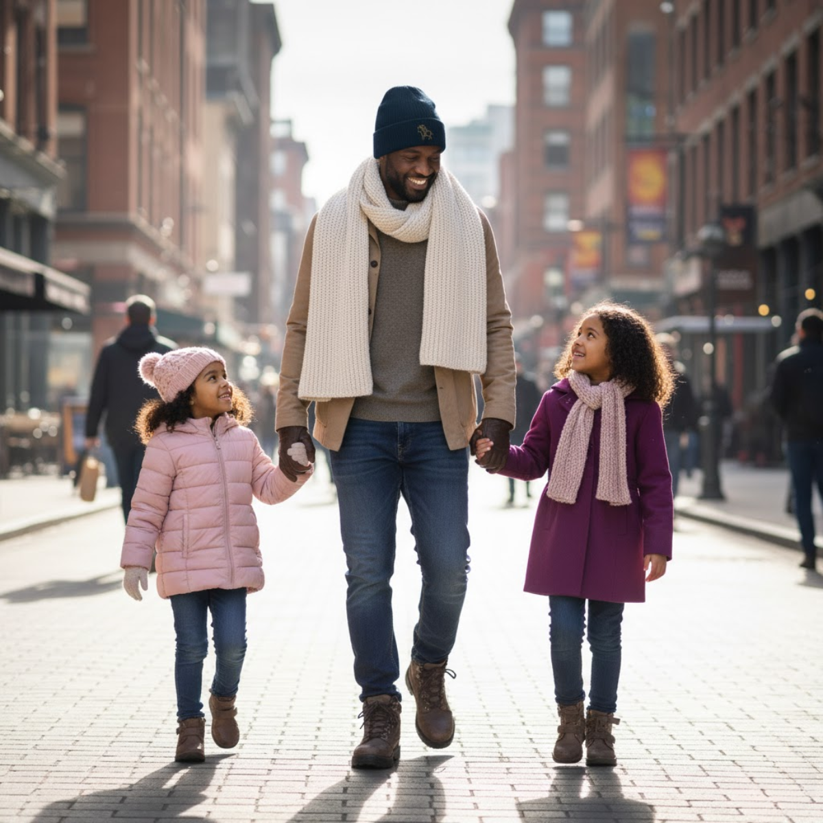 Gorro de Cruzado de la Fe | Gorro de invierno católico para hombre | Gorro de punto bordado | Regalo para papás y esposos