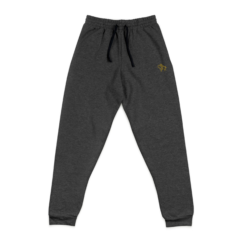 Pantalones deportivos bordados Faith Crusader | Pantalones de estar por casa católicos para hombre | Ropa cómoda para el día a día | Regalo para padres y esposos
