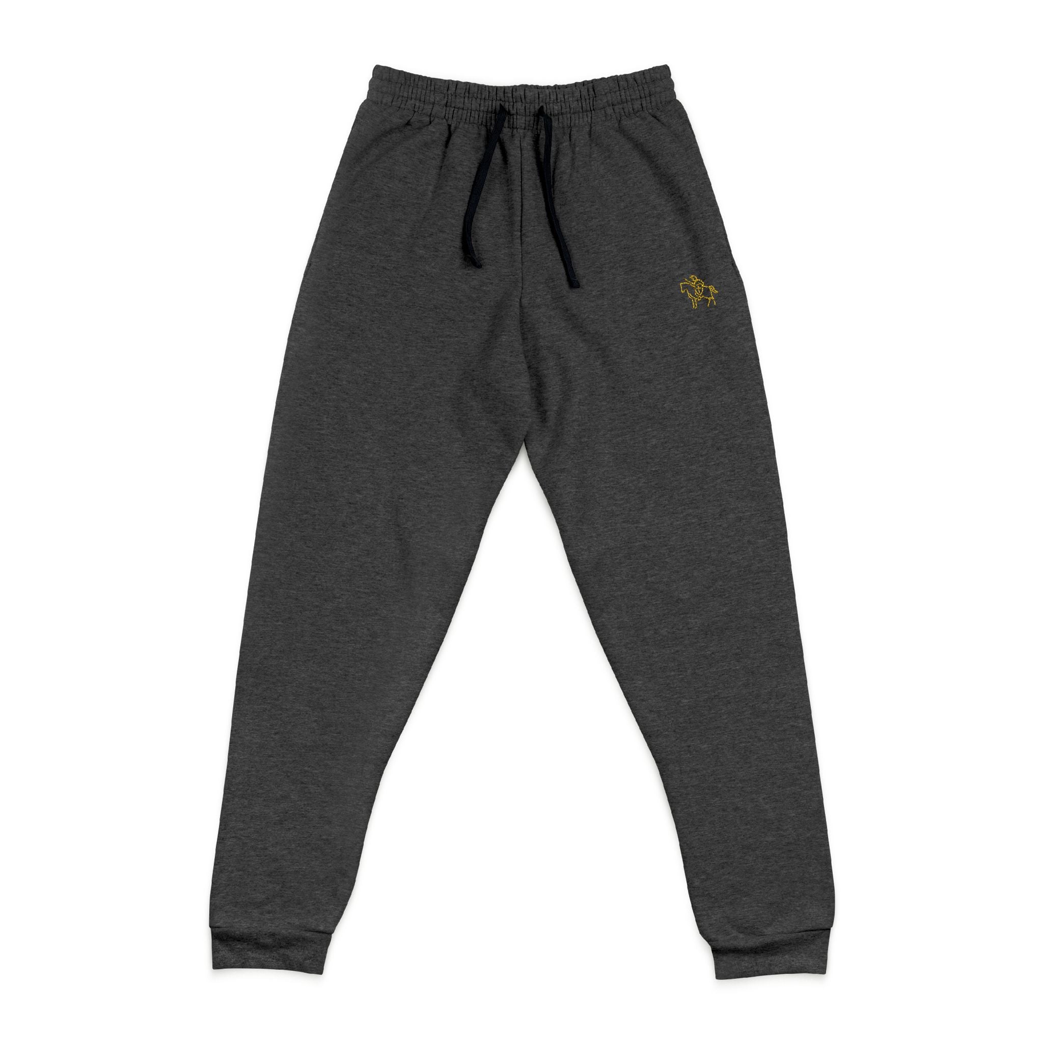 Pantalones deportivos bordados Faith Crusader | Pantalones de estar por casa católicos para hombre | Ropa cómoda para el día a día | Regalo para padres y esposos