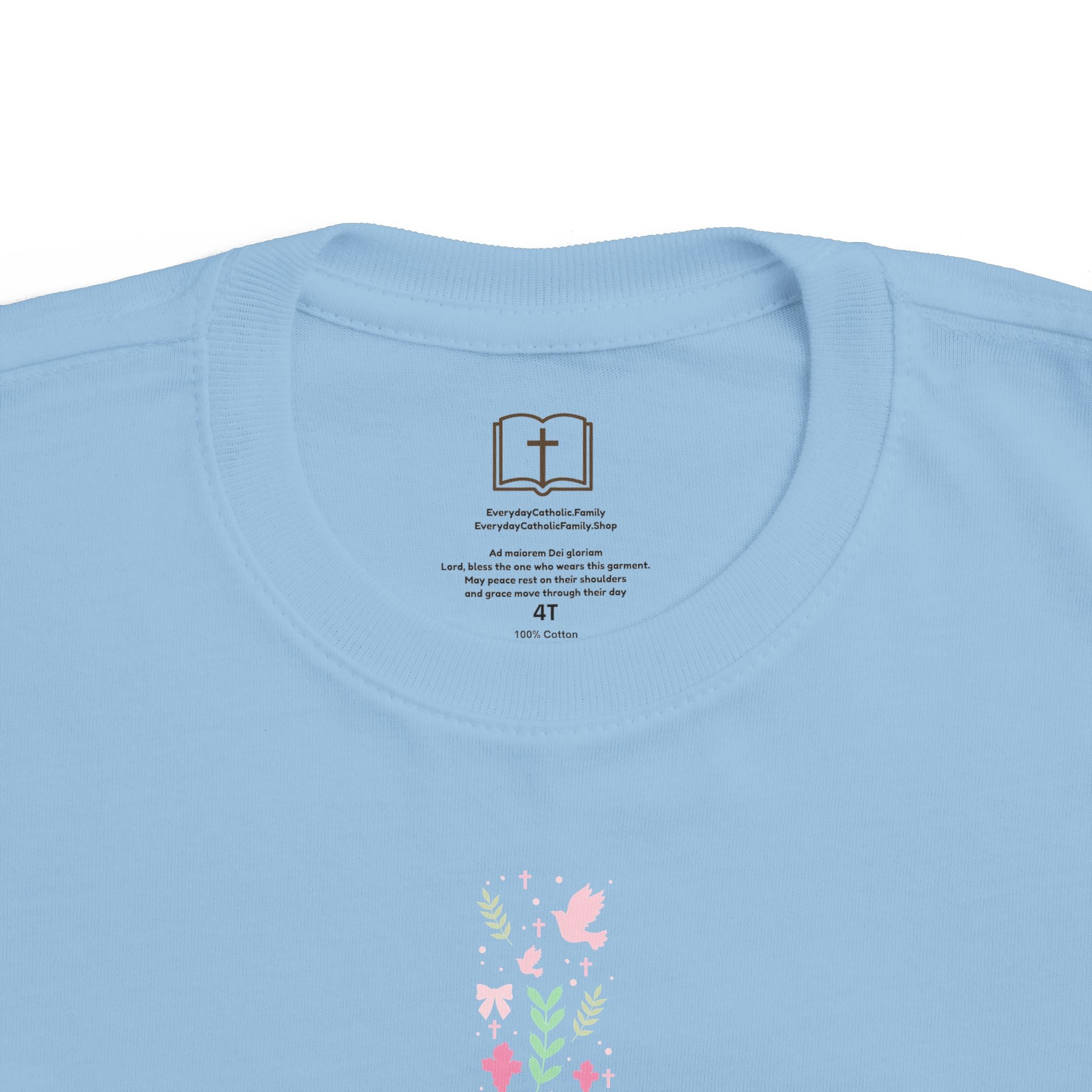 Camiseta floral cruzada para niños pequeños: linda y cómoda