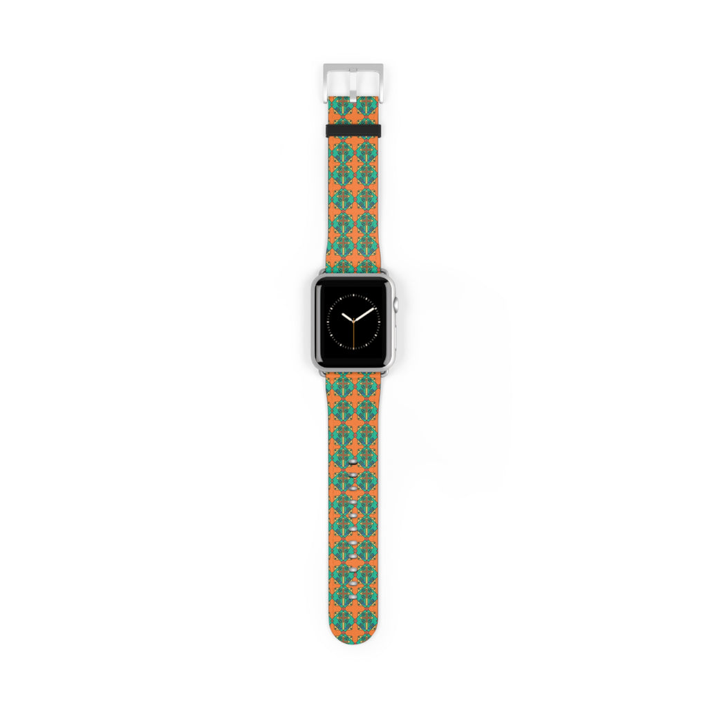 Correa para iWatch con cruz geométrica – Edición Modern Faith para mujer