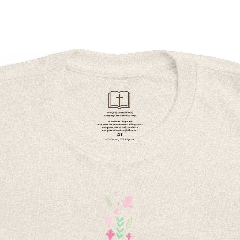 Camiseta floral cruzada para niños pequeños: linda y cómoda