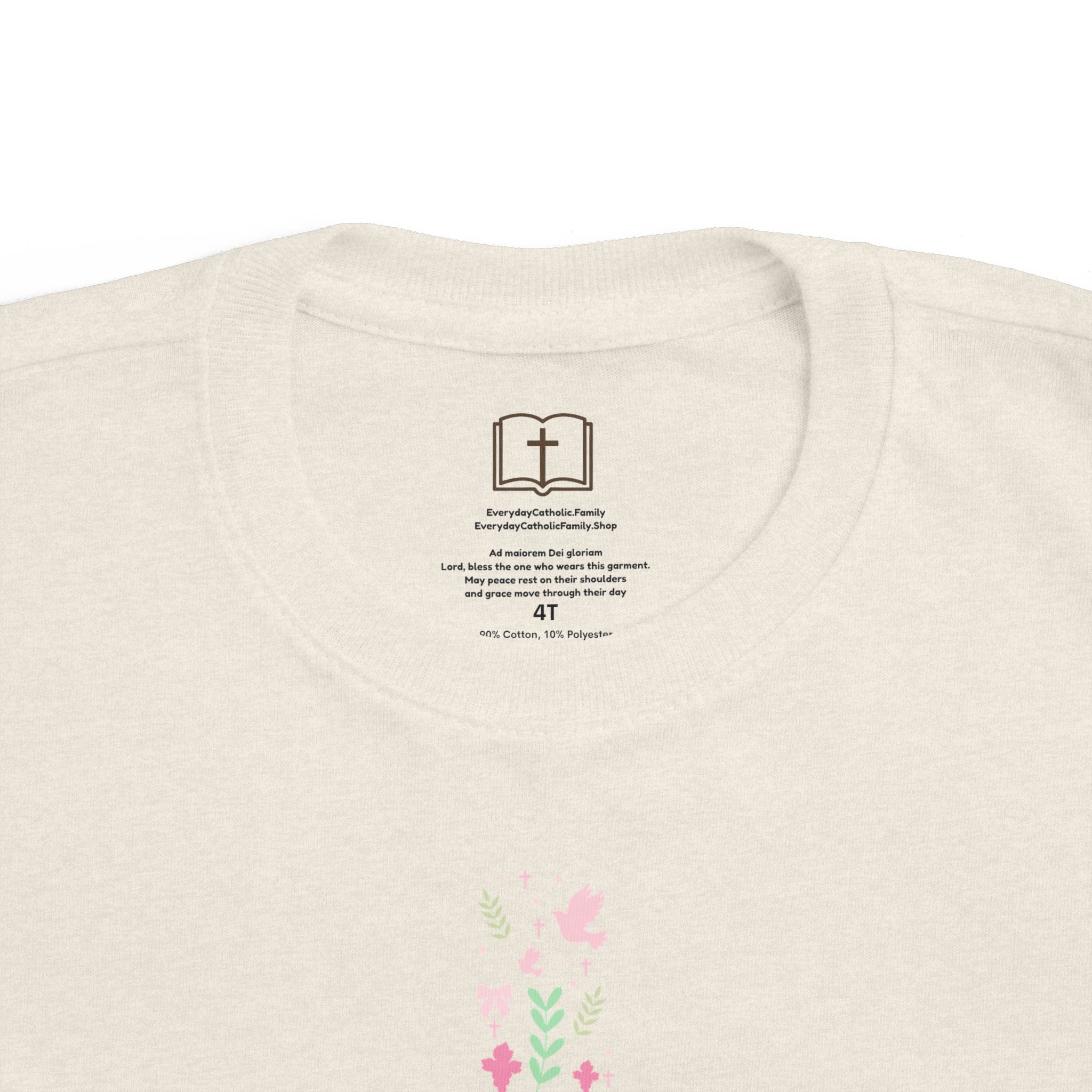 Camiseta floral cruzada para niños pequeños: linda y cómoda