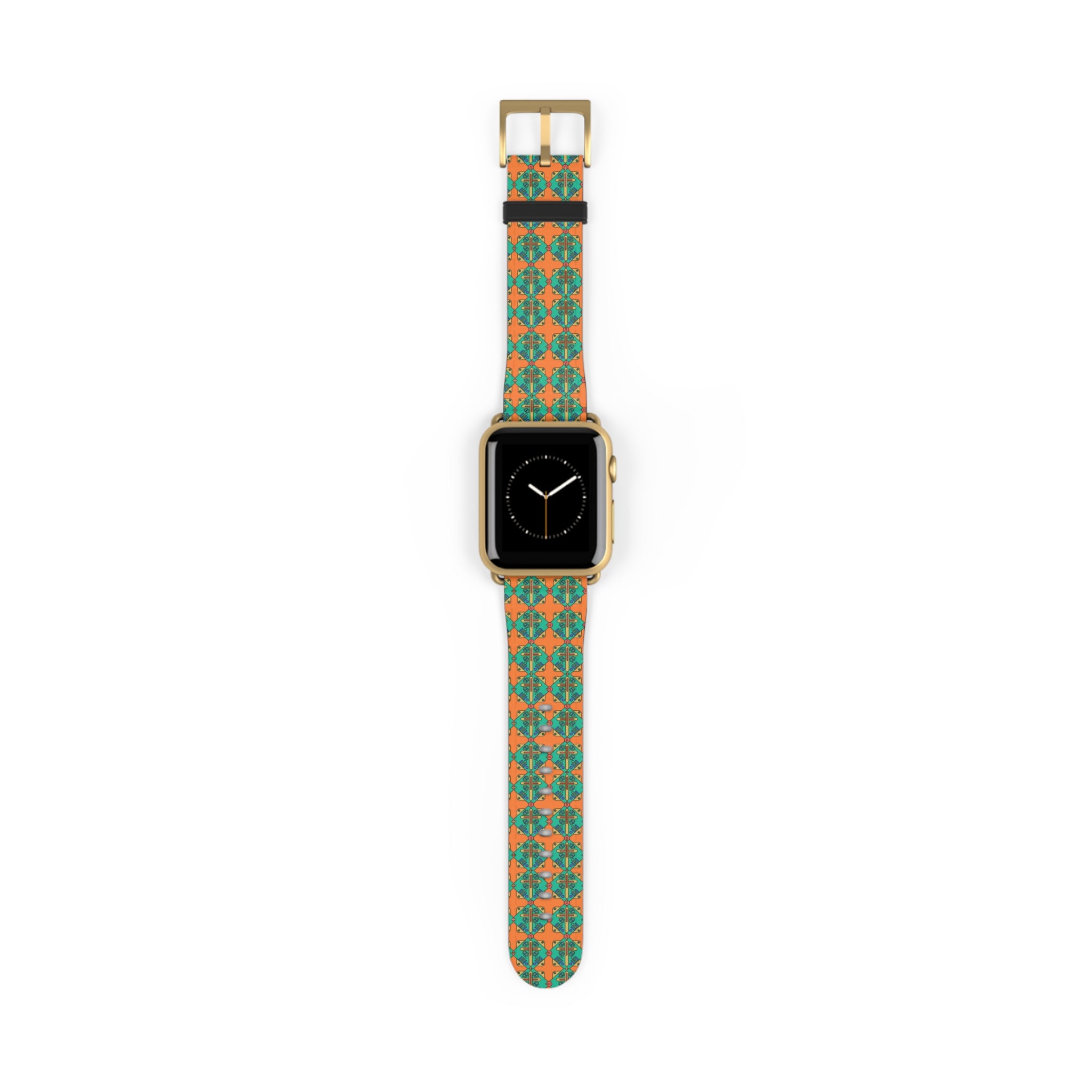 Correa para iWatch con cruz geométrica – Edición Modern Faith para mujer