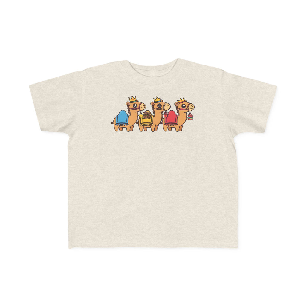 Camellos de los Reyes Magos de Navidad - Camiseta para niños pequeños