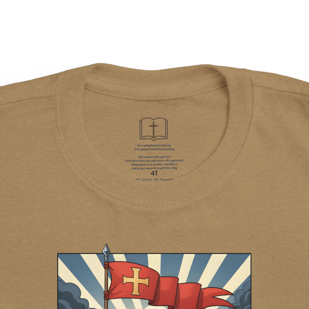 Camiseta infantil de Comandante de la Hermandad: divertida camiseta gráfica para niños, perfecta para jugar, regalar, cumpleaños o celebraciones.