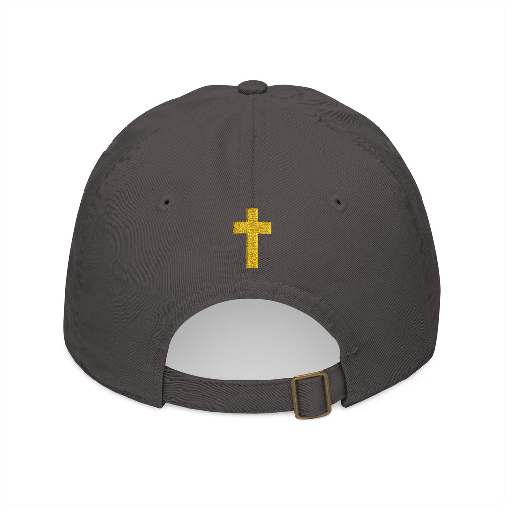 Gorra de béisbol orgánica Faith Crusader | Gorra católica para hombre | Gorra con cruz bordada | Regalo para padres y esposos