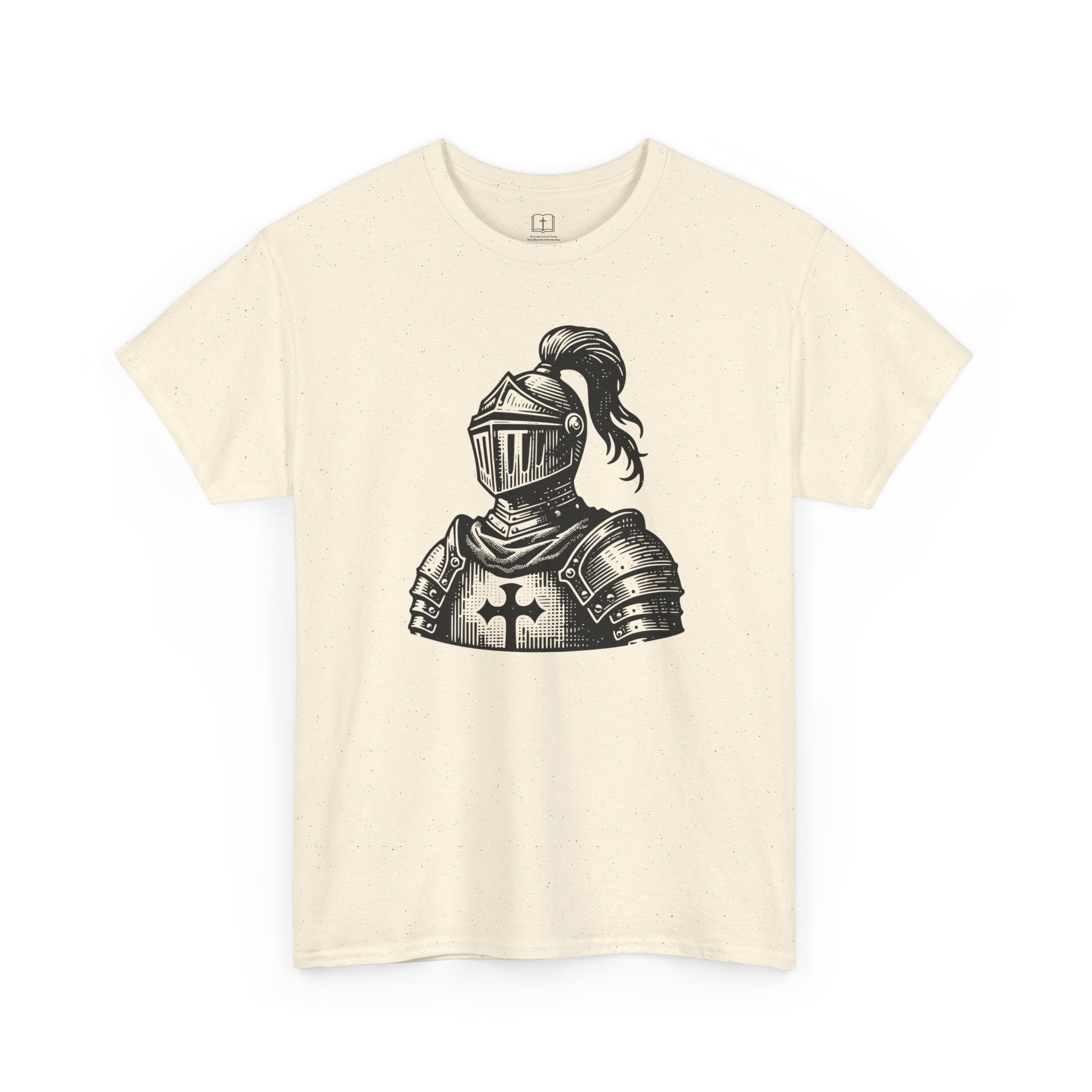 Knight Armor Men’s T-Shirt | Faith-Inspired Graphic Tee | Everyday Strength and Style