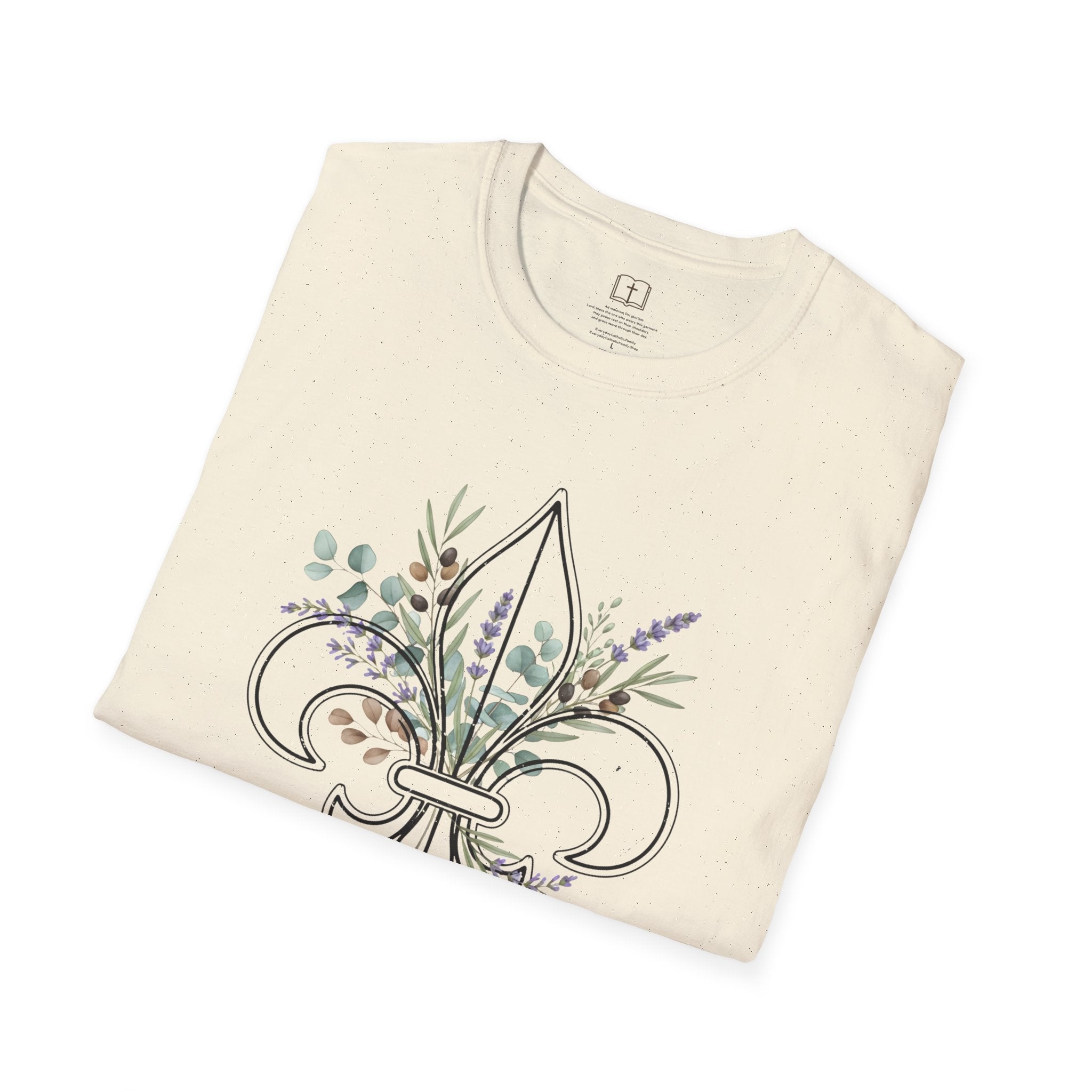 Camiseta floral de flor de lis de Faith &amp; Family Home