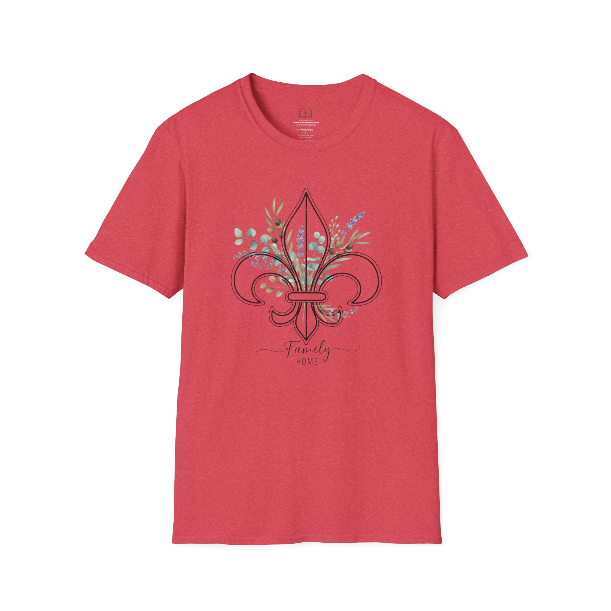 Camiseta floral de flor de lis de Faith &amp; Family Home