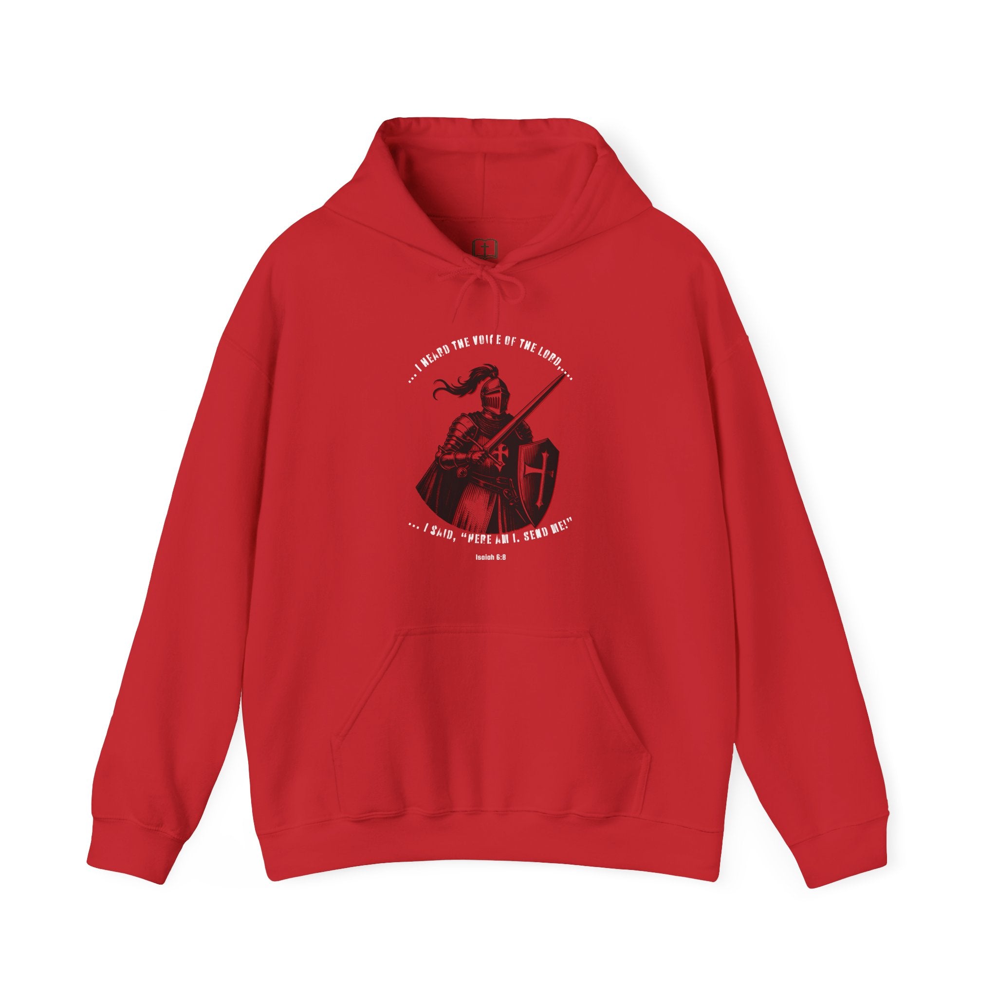 Sudadera con capucha inspiradora de armadura de caballero, sudadera de mezcla gruesa para hombre, prenda motivacional, regalo acogedor para él y para ella, perfecta para cualquier ocasión.