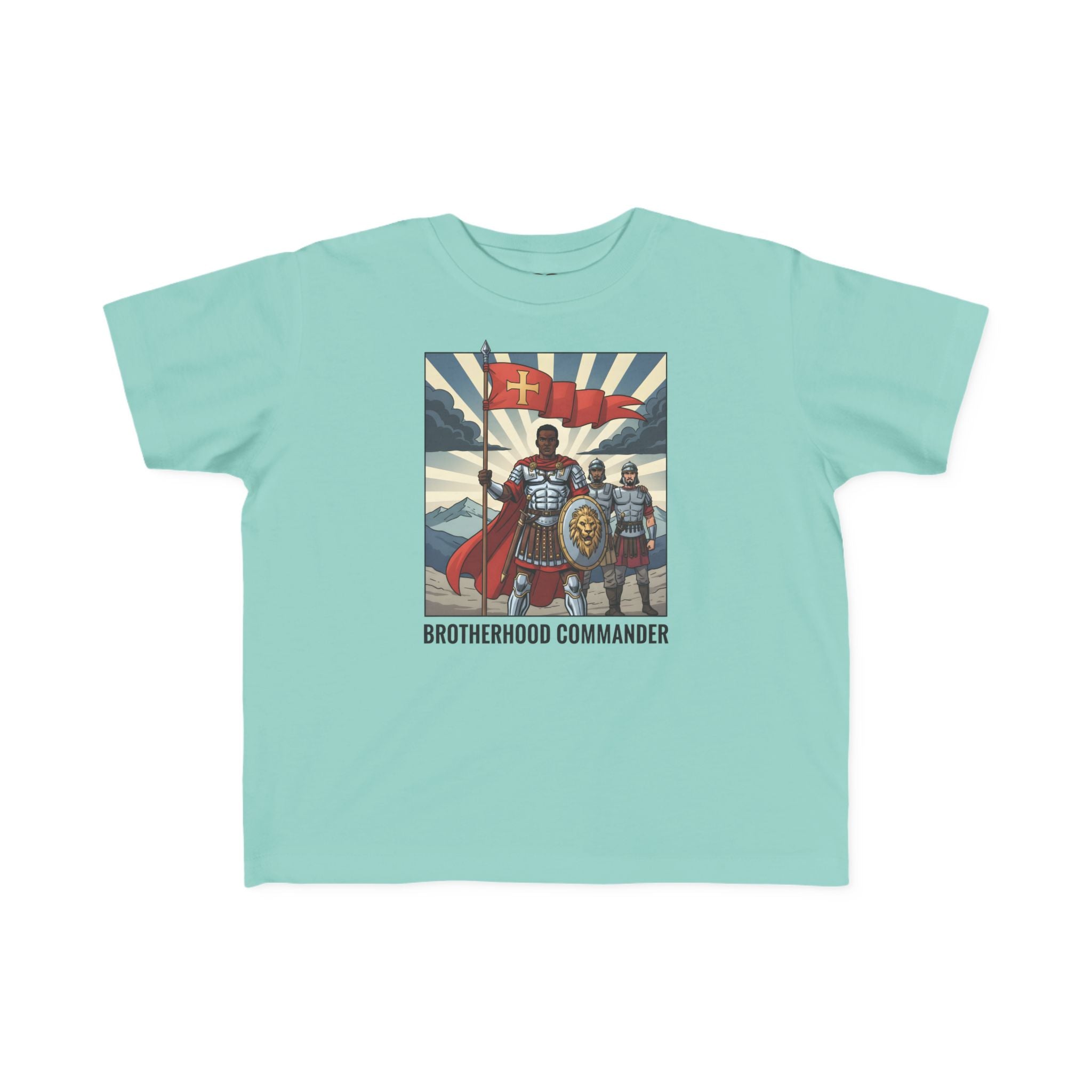 Brotherhood Commander Toddler Tee - Fun Graphic Tee for Boys, Perfect for Playtime, Gifts, Birthdays, or Celebrations