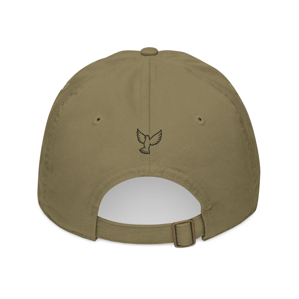 Gorra de algodón orgánico con concha de Santiago Peregrino | Gorras católicas 