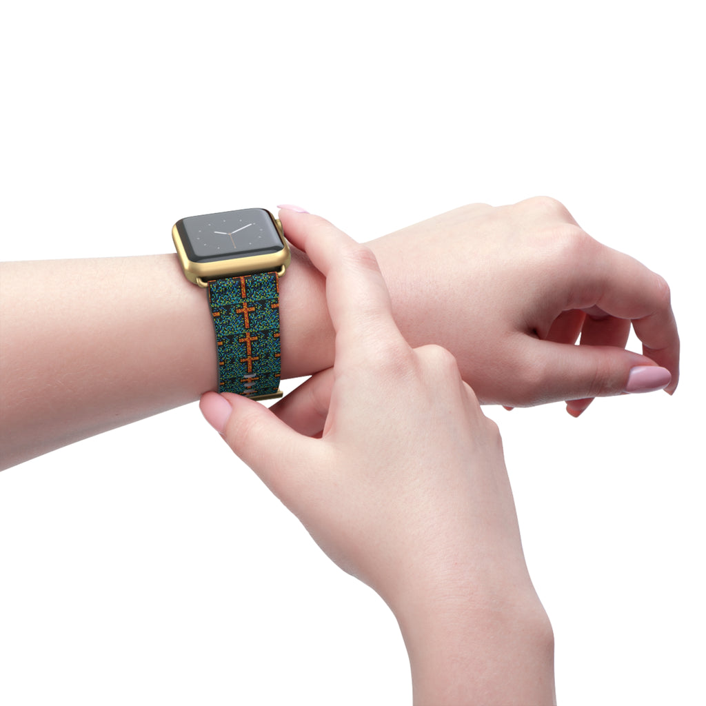 Correa para iWatch Holy Cross: diseño cotidiano inspirado en la fe