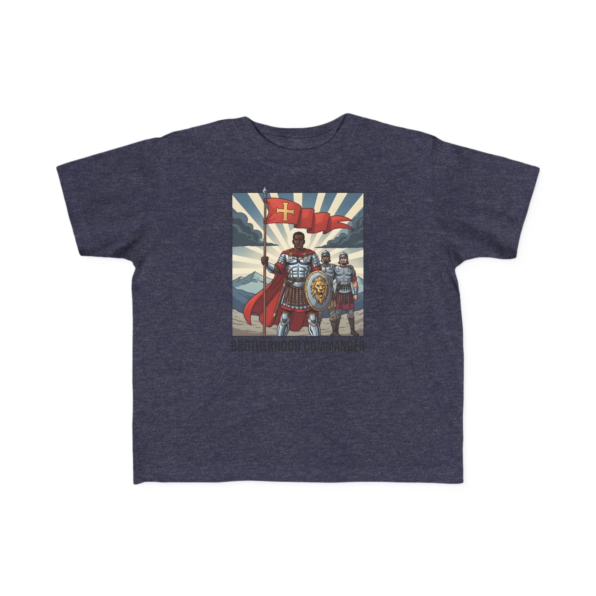 Brotherhood Commander Toddler Tee - Fun Graphic Tee for Boys, Perfect for Playtime, Gifts, Birthdays, or Celebrations