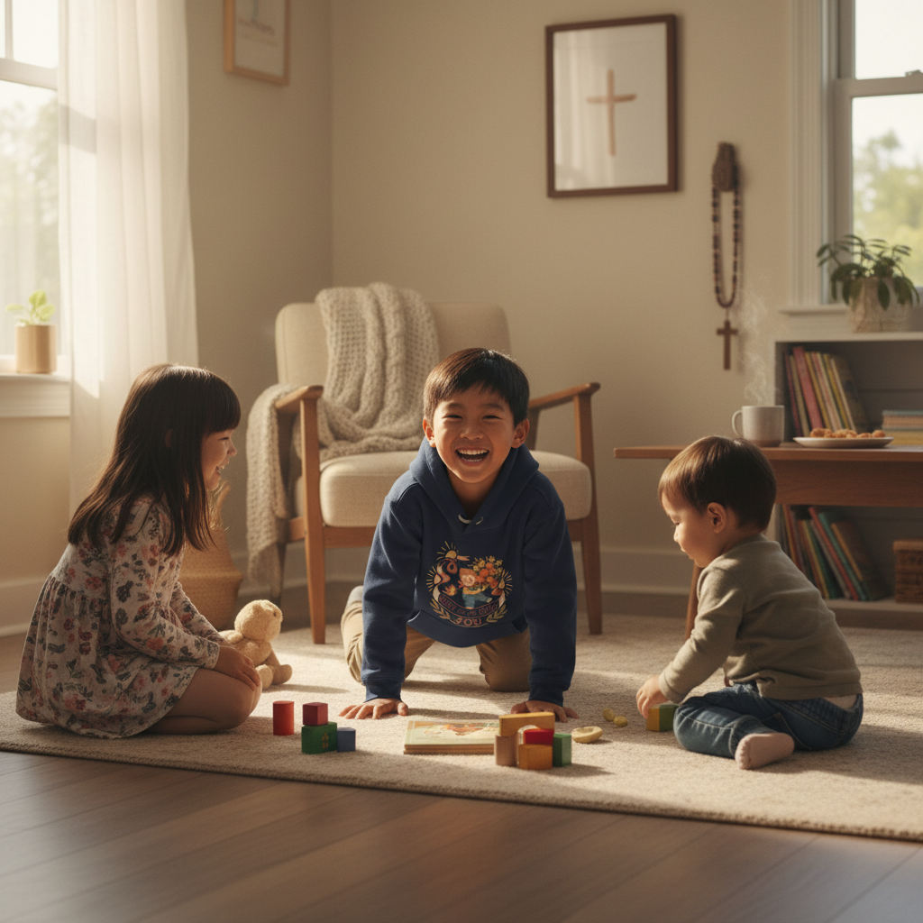 Fruit of the Spirit 'Joy' Kids Pullover