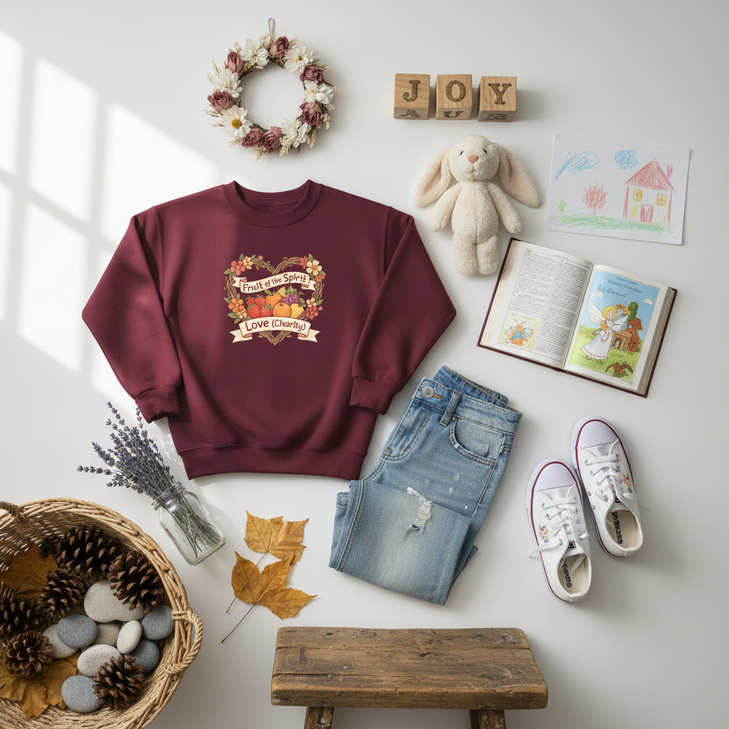 Fruit of the Spirit "Love" | Catholic Sweater