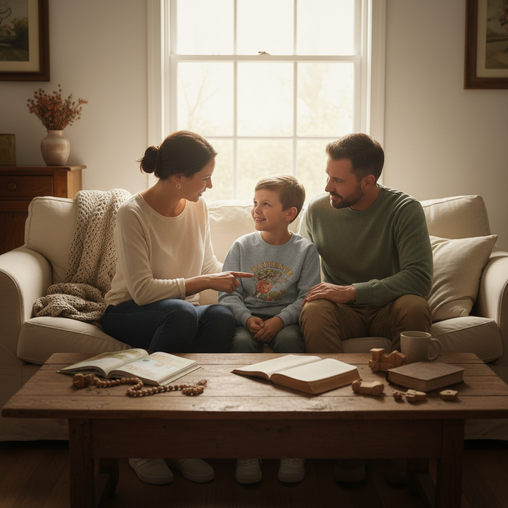 Fruit of the Spirit 'Patience' | Catholic Sweater