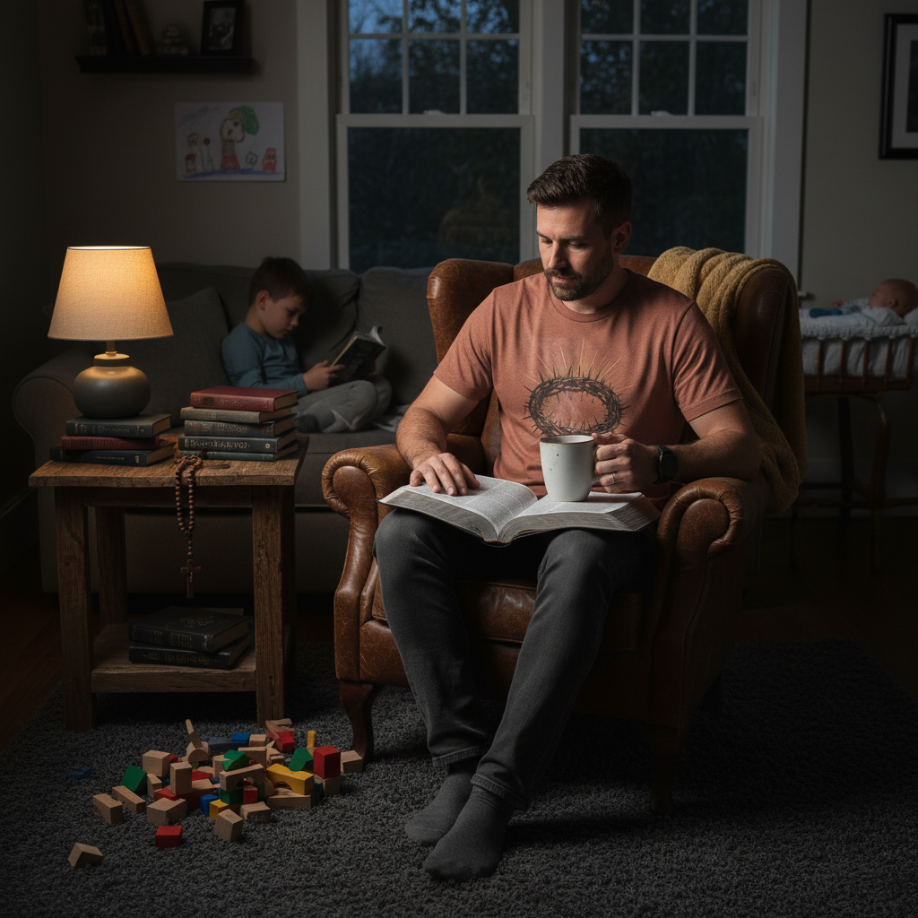 Sacred Passion Crown of Thorns Men's T-Shirt