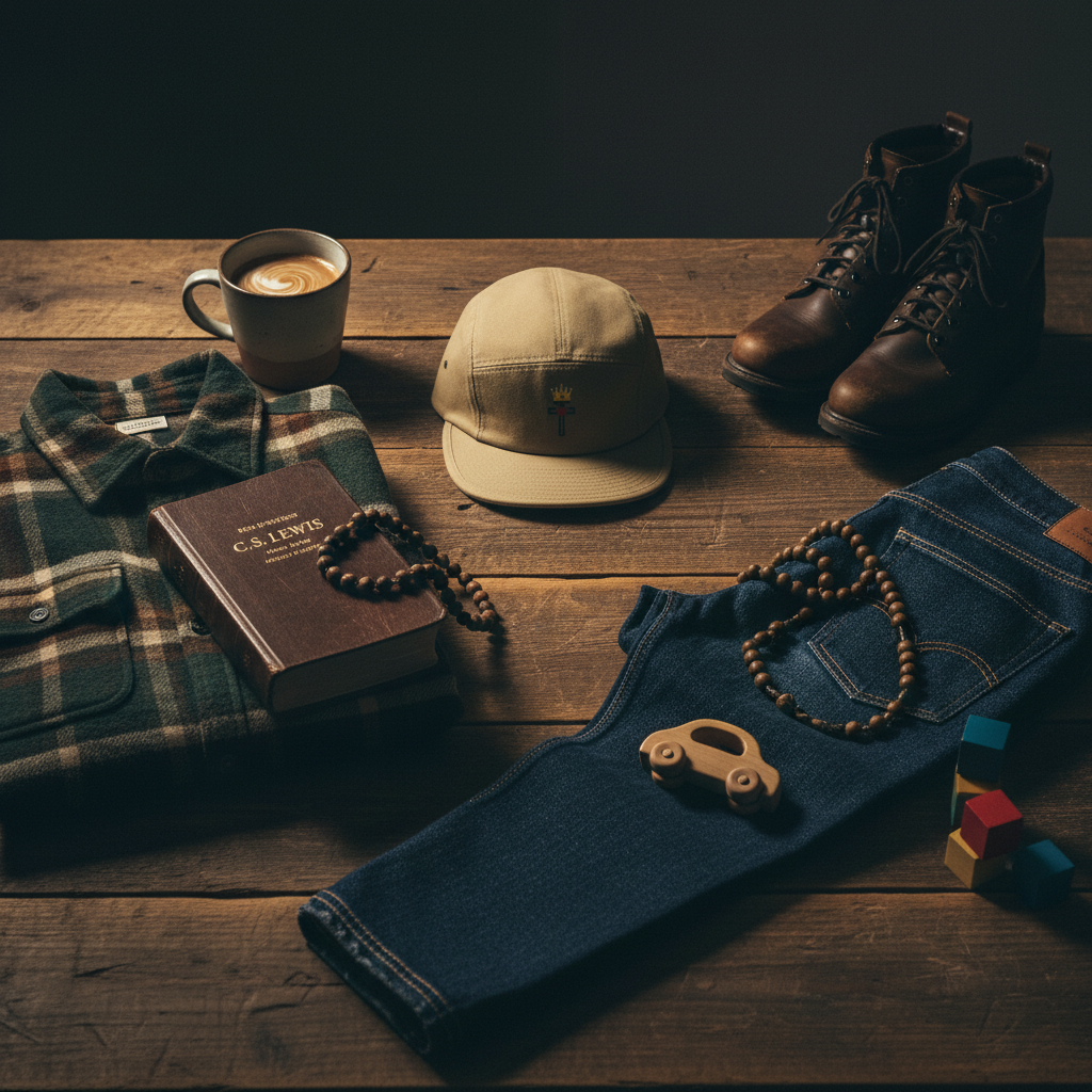 Christ is King Sacred Heart Embroidered 5-Panel Cap