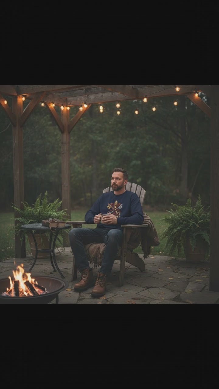 Papal Keys to the Kingdom Catholic Sweatshirt | Vatican Emblem Crewneck